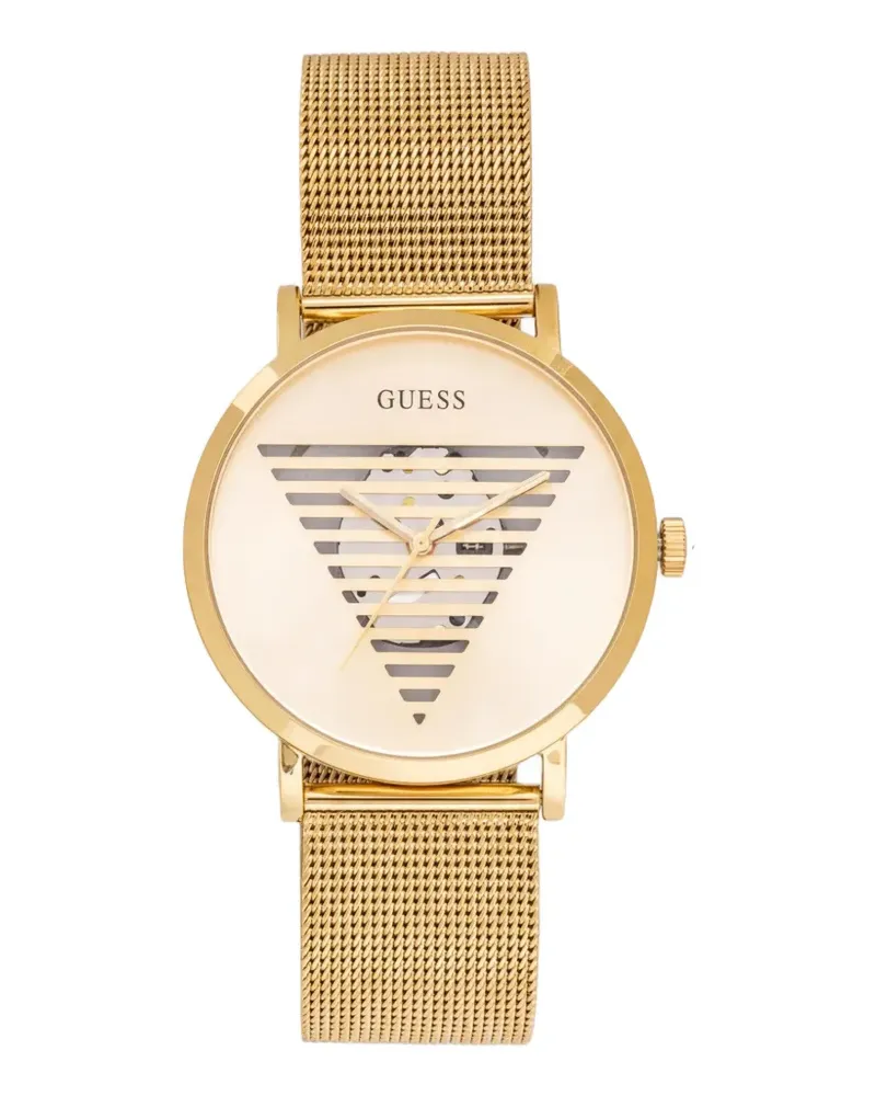 Guess Triangle Armbanduhr 44mm - Gold Gold