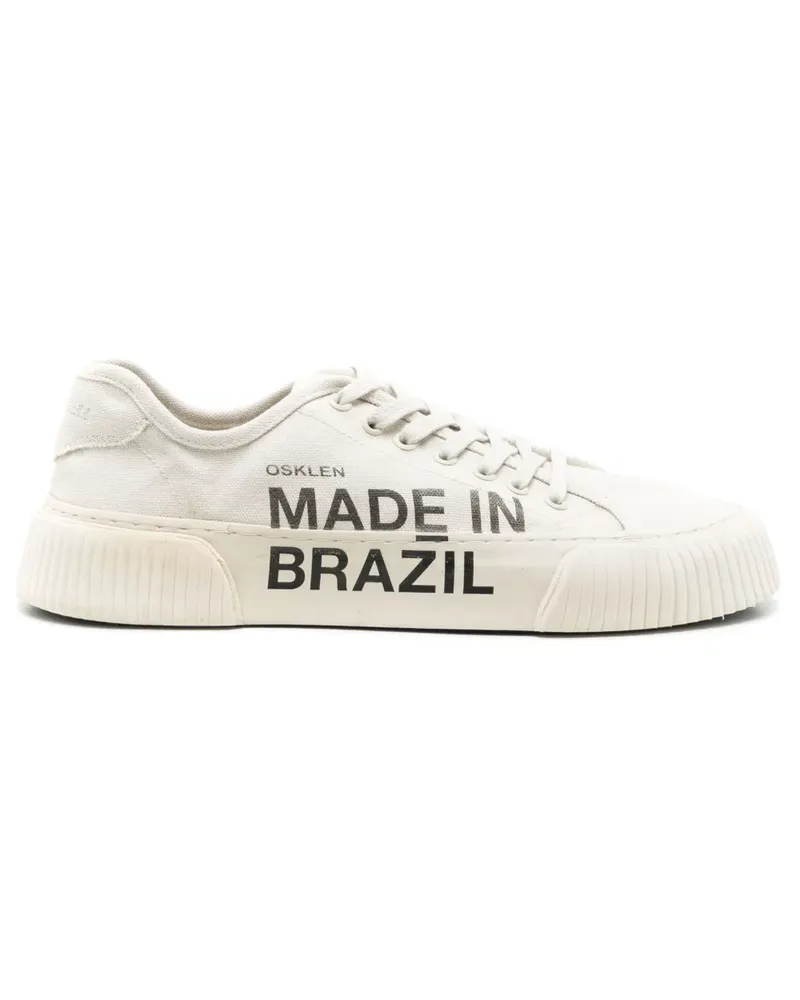 Osklen Creeper Sneakers - Weiß Weiß