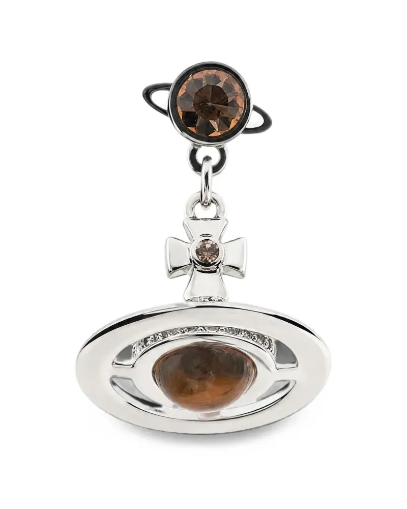 Vivienne Westwood Petite Orb Ohrringe - Silber Silber