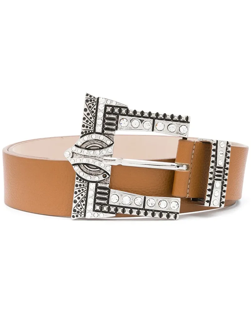 B-Low the Belt Verzierter Gürtel - Braun Braun