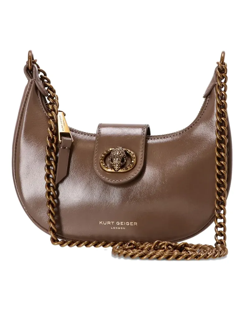 Kurt Geiger logo-plaque chain bag - Braun Braun