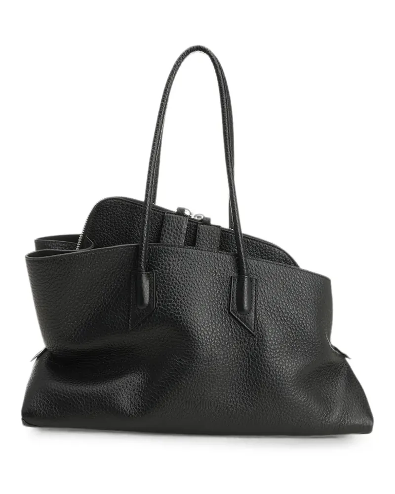 ATTICO medium La Passeggiata shoulder bag - Schwarz Schwarz