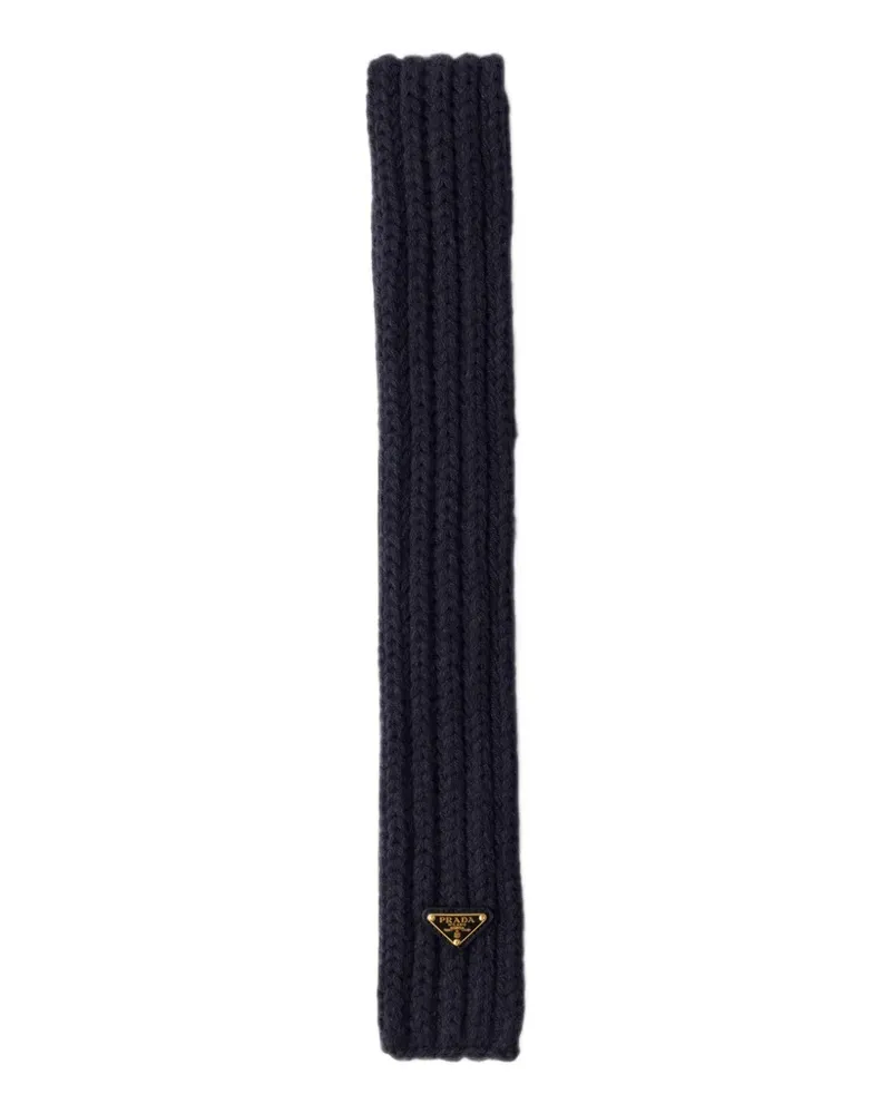 Prada wool scarf - Blau Blau