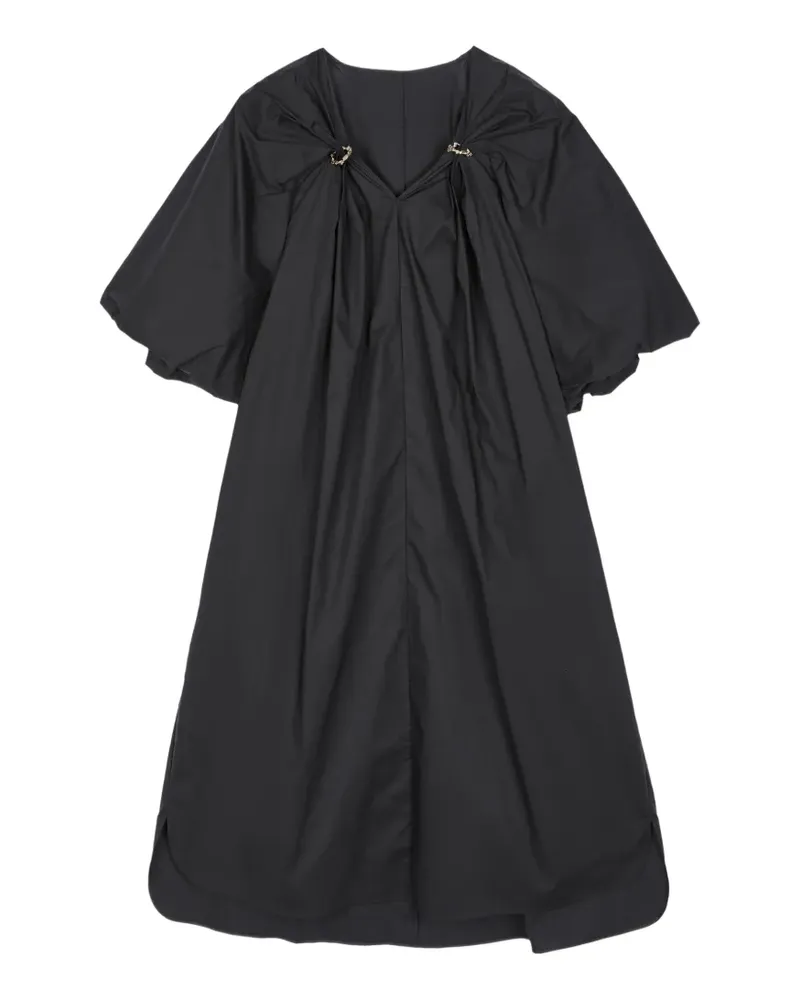 JNBY Ballonkleid mit V-Ausschnitt - Schwarz Schwarz