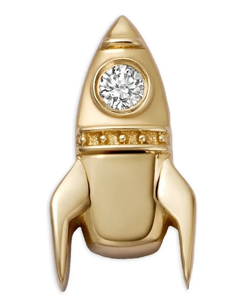 Loquet Pocket Rocket Anhänger mit Diamanten - Gold Gold