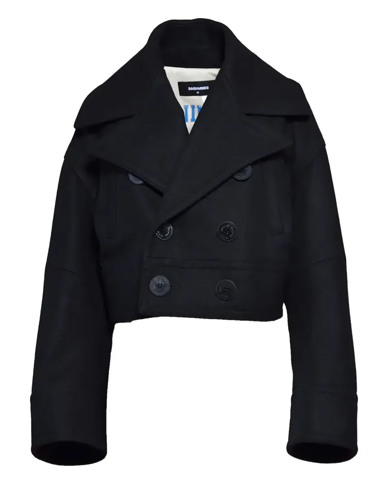 Dsquared2 double-breasted jacket - Schwarz Schwarz
