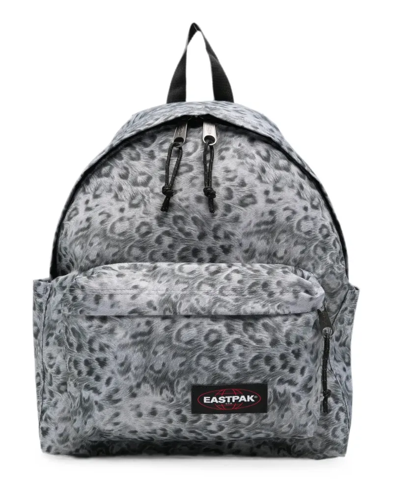 Eastpak leopard-pattern backpack - Grau Grau