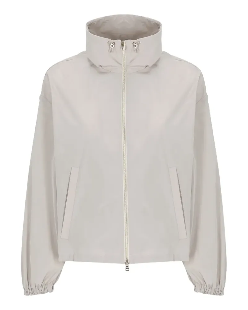 Herno funnel-neck jacket - Nude Nude
