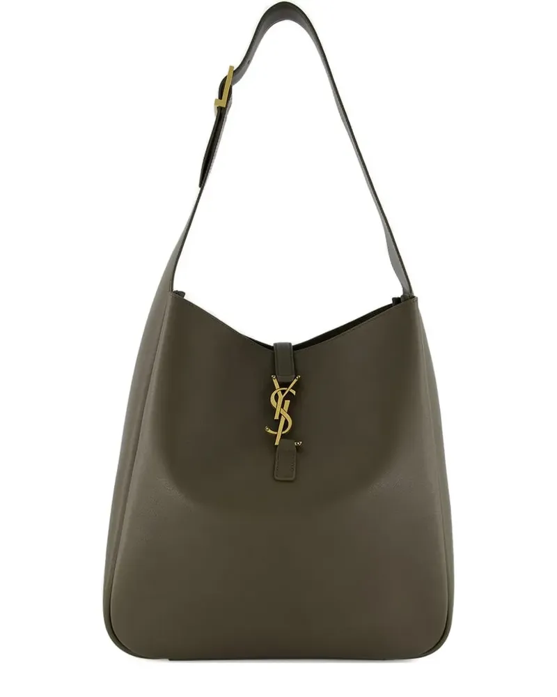 Saint Laurent Le 5 à 7 Schultertasche - Grün Grün