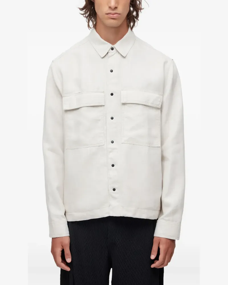 Osklen Utility Hemdjacke - Weiß Weiß