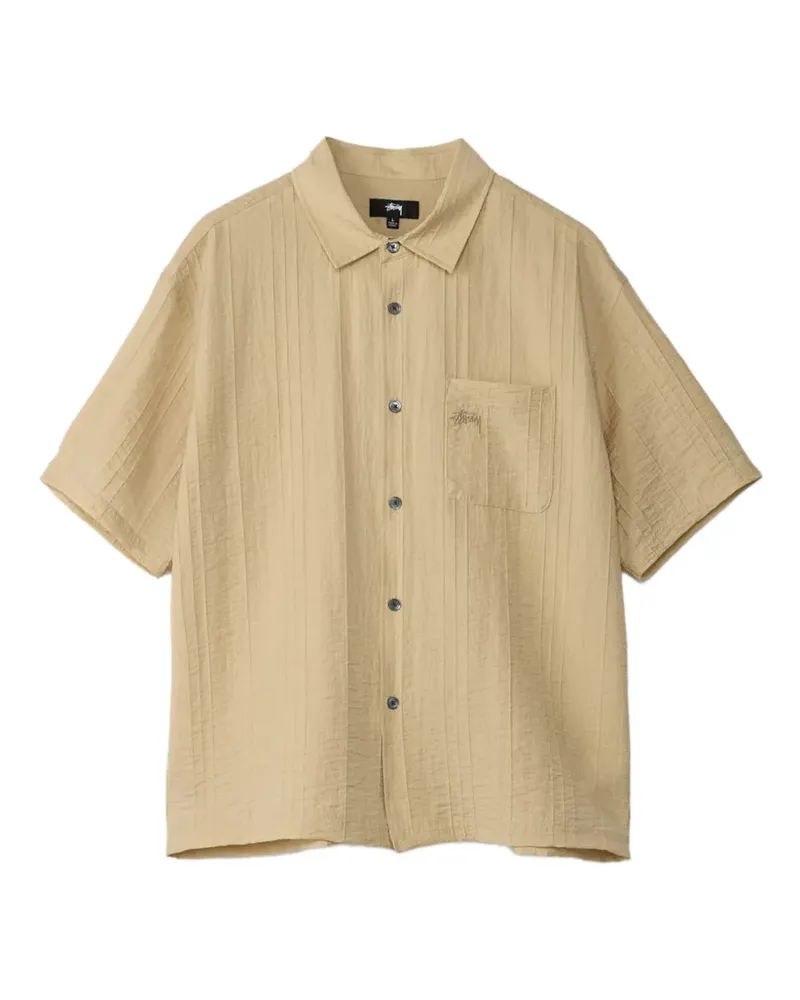 Stüssy Hemd mit Brusttasche - Nude Nude