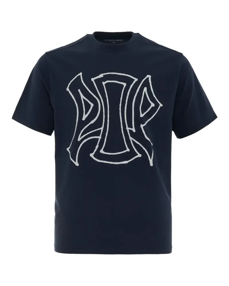 Pop Trading Company Pop Acid T-Shirt - Blau Blau