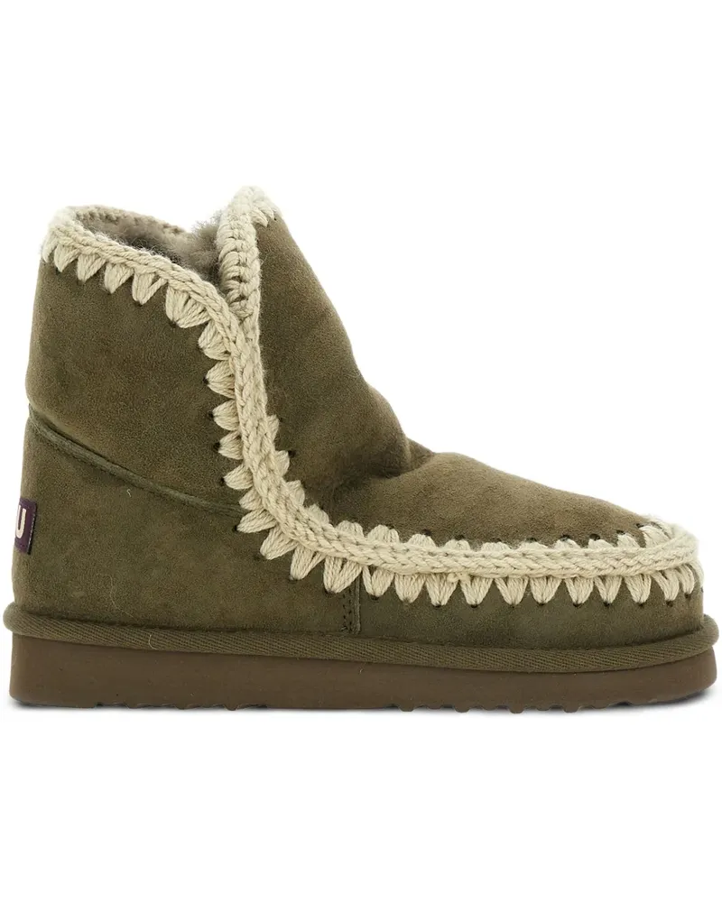 Mou Stiefel mit Logo - Grün Grün