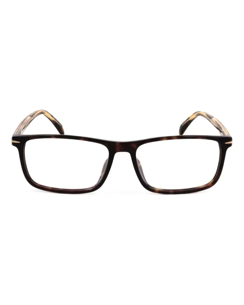 EYEWEAR by DAVID BECKHAM Brille in Schildpattoptik - Braun Braun