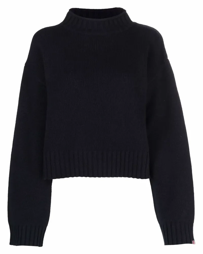 extreme cashmere Pullover mit Stehkragen - Blau Blau