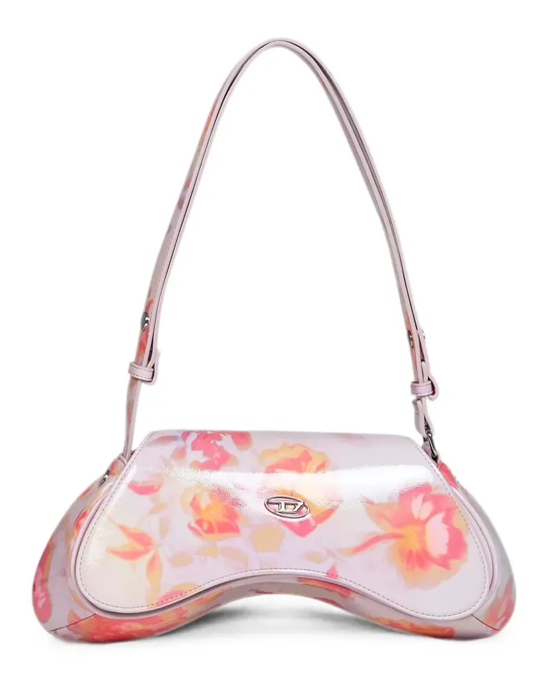 Diesel Play floral-print shoulder bag - Rosa Rosa