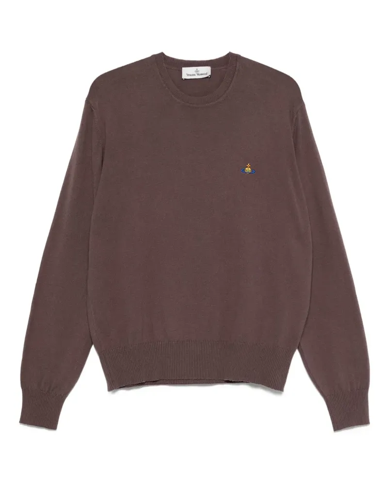 Vivienne Westwood Pullover mit Rundhalsausschnitt - Braun Braun
