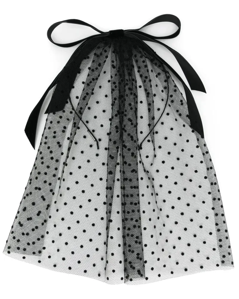 Jennifer Behr Gracen Haar-Voilette - Schwarz Schwarz