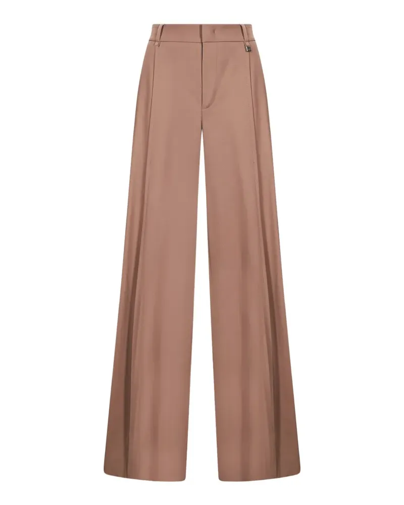 Giuseppe di Morabito pressed-crease wide-leg trousers - Braun Braun
