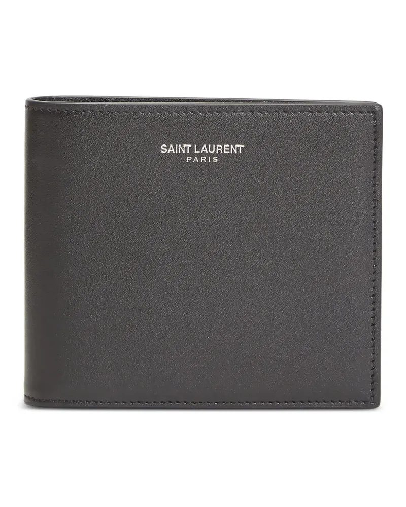 Saint Laurent East/West Portemonnaie - Schwarz Schwarz