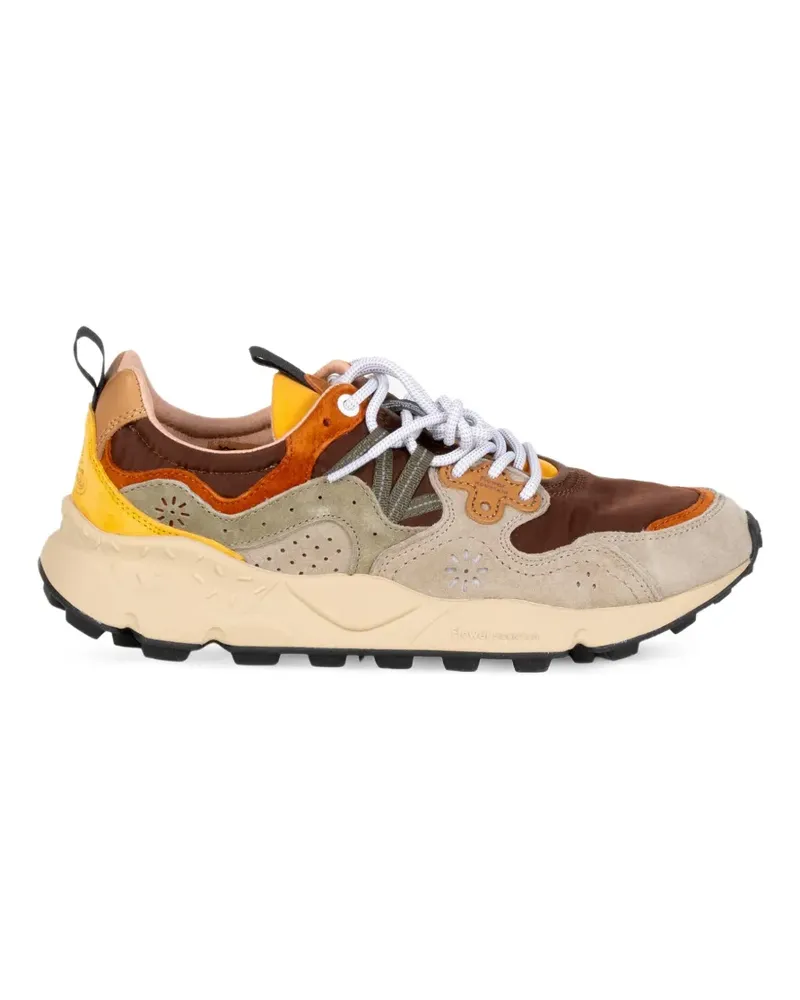 Flower MOUNTAIN Yamano Sneakers mit Einsätzen - Braun Braun