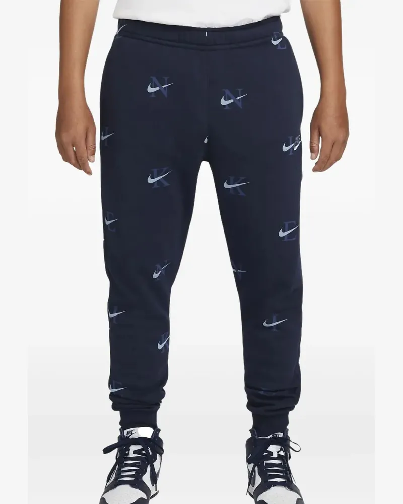 Nike Sportswear Club BB AOP "Midnight" Jogginghose - Blau Blau