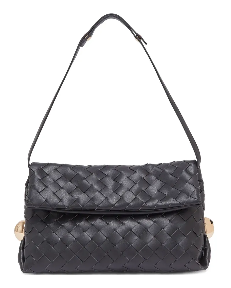 Liu Jo Mittelgroße Riccy Schultertasche - Schwarz Schwarz