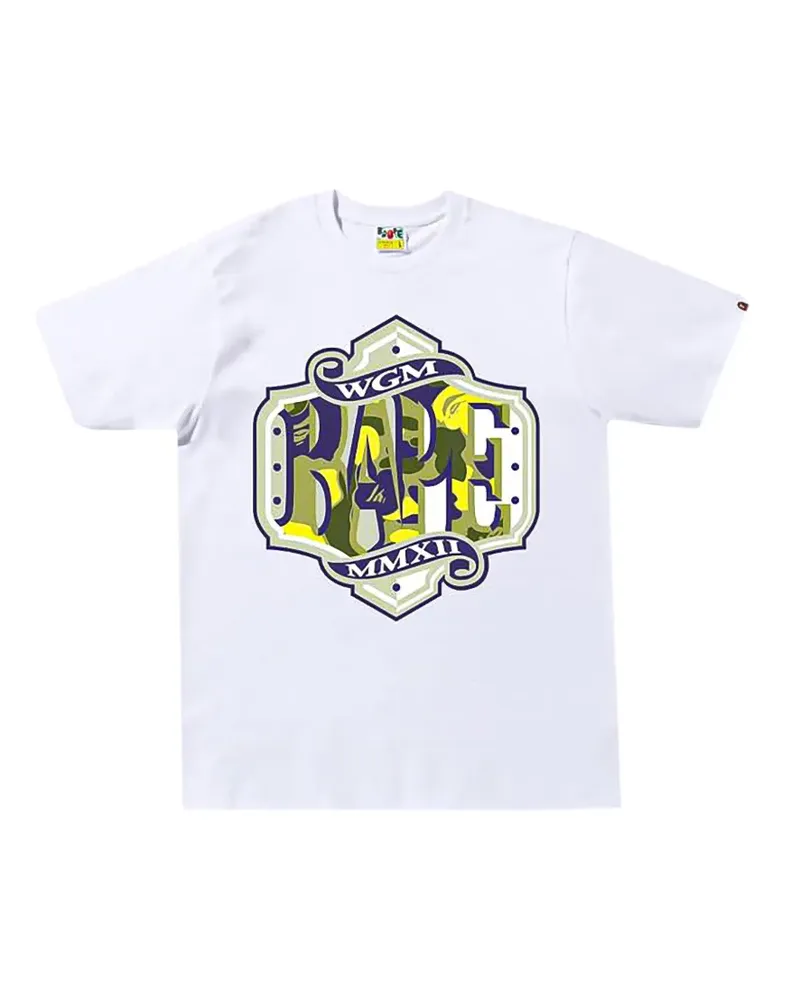 BAPE Archive T-Shirt mit grafischem Print - Weiß Weiß