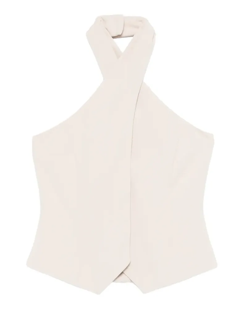 Federica Tosi backless button jacket - Nude Nude