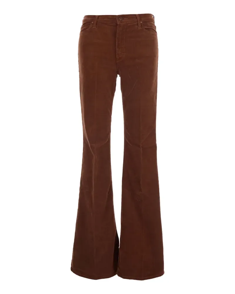 Mother The Doozy corduroy flared trousers - Braun Braun