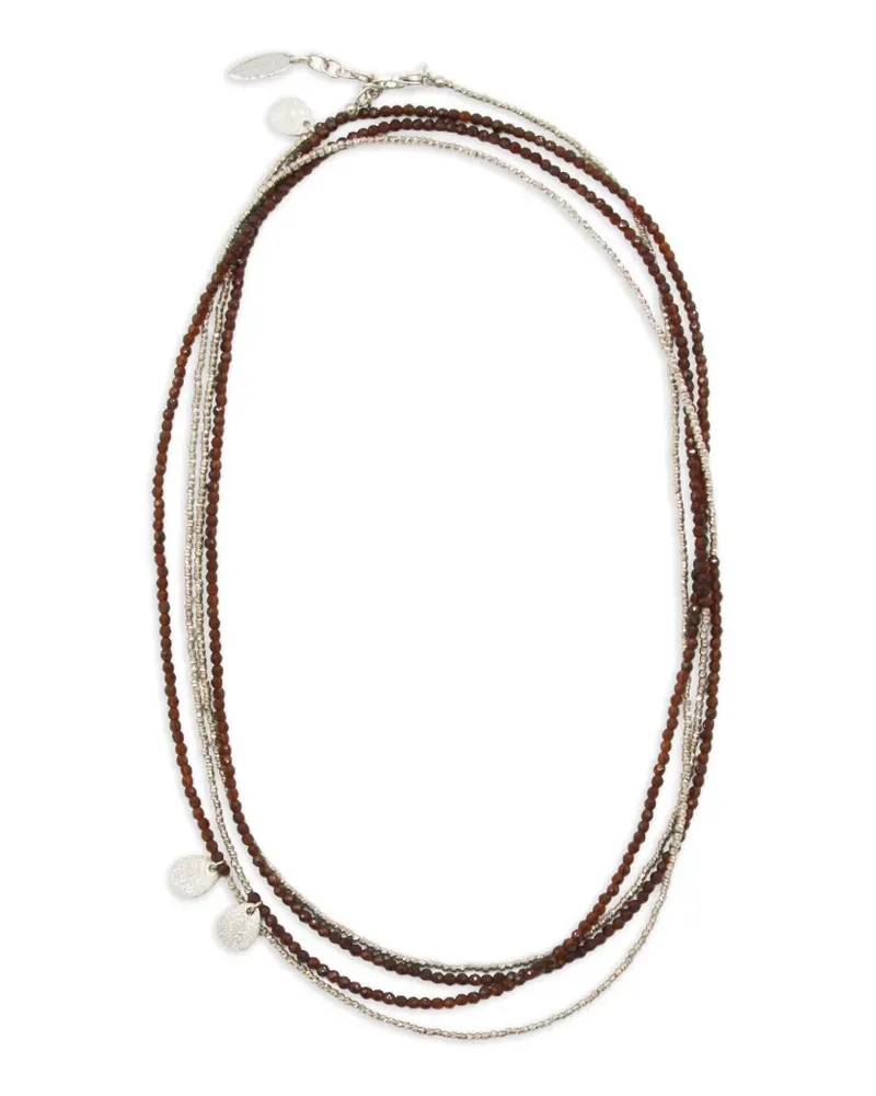 Brunello Cucinelli Armband mit Perlen - Silber Silber