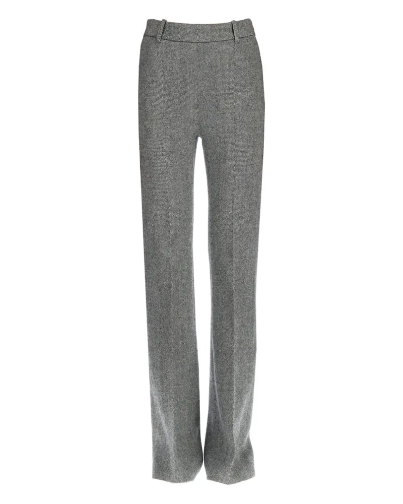 Ermanno Scervino Hose mit Fischgrätenmuster - Grau Grau