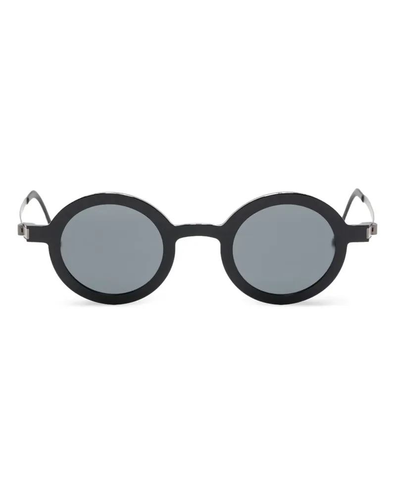 Lindberg round-frame sunglasses - Schwarz Schwarz
