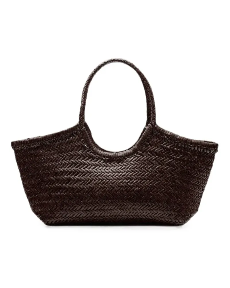 Dragon Nantucket leather tote bag - Braun Braun