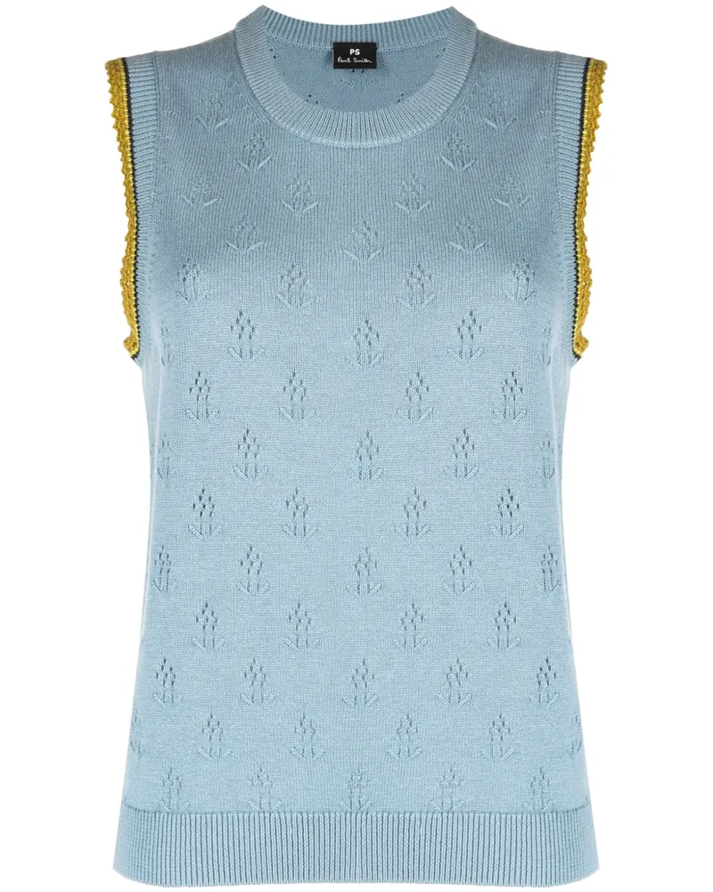 Paul Smith Ärmelloses Top - Blau Blau