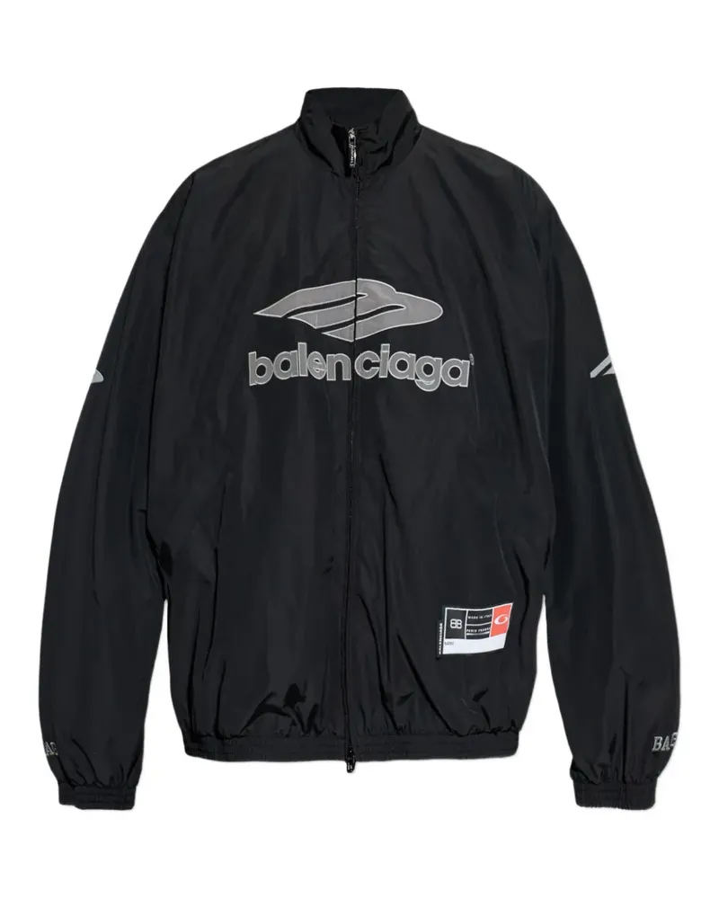 Balenciaga 3D Football Jacke - Schwarz Schwarz