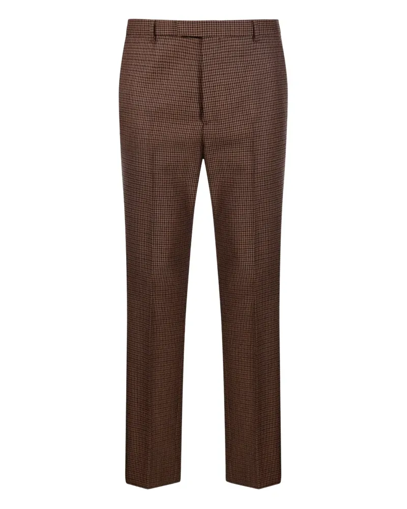 Gucci houndstooth trousers - Braun Braun