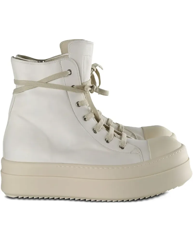 Rick Owens Mega Bumper platform high-top sneakers - Nude Nude
