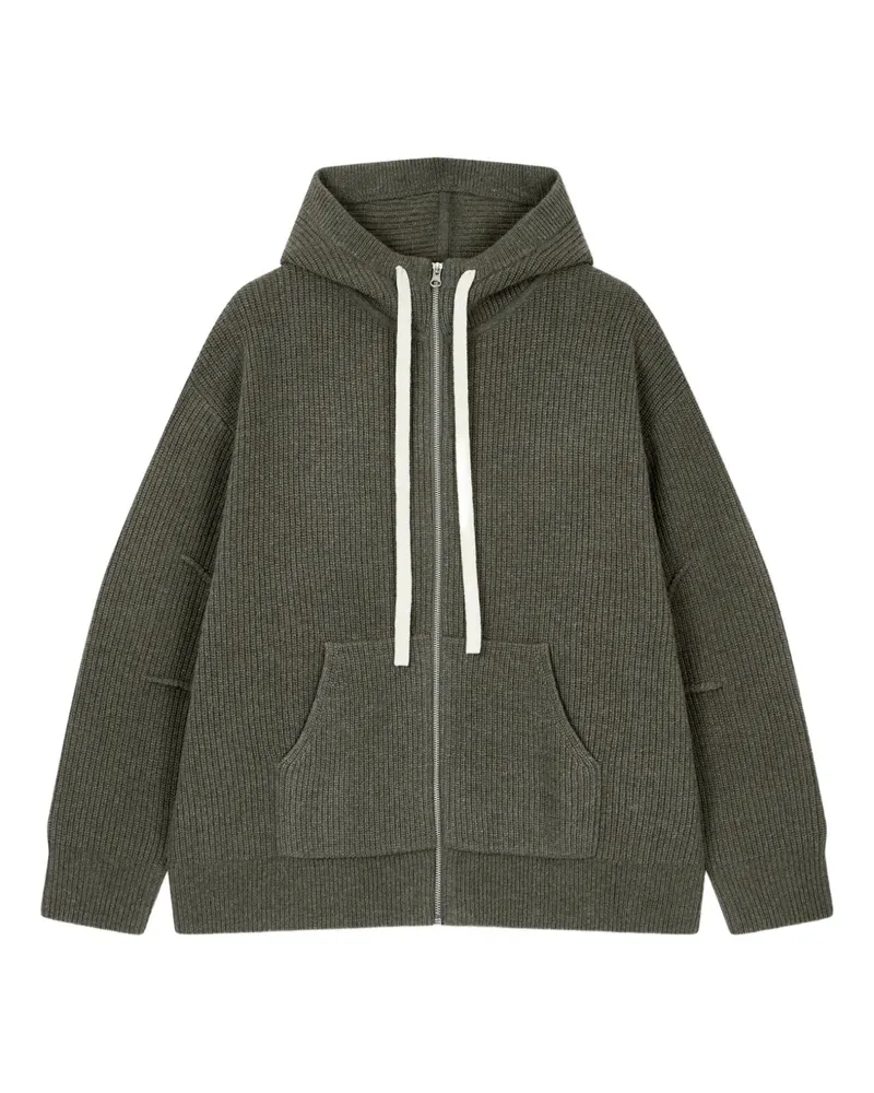 STUDIO TOMBOY Gerippter Hoodie - Grün Grün