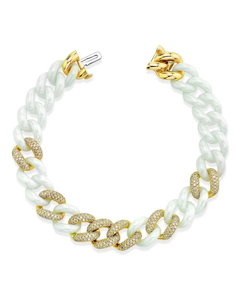 SHAY 18kt Gelbgoldarmband mit Diamanten Gold