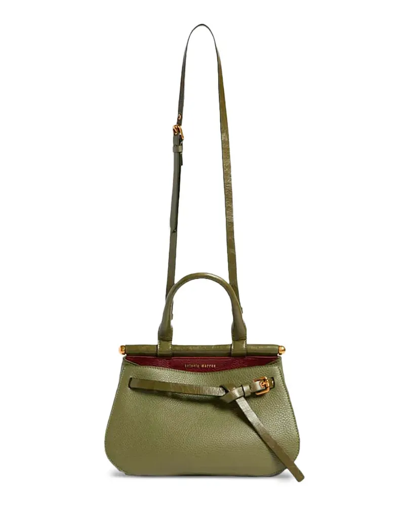 Antonio Marras Tanit Satchel-Tasche aus strukturiertem Leder - Grün Grün