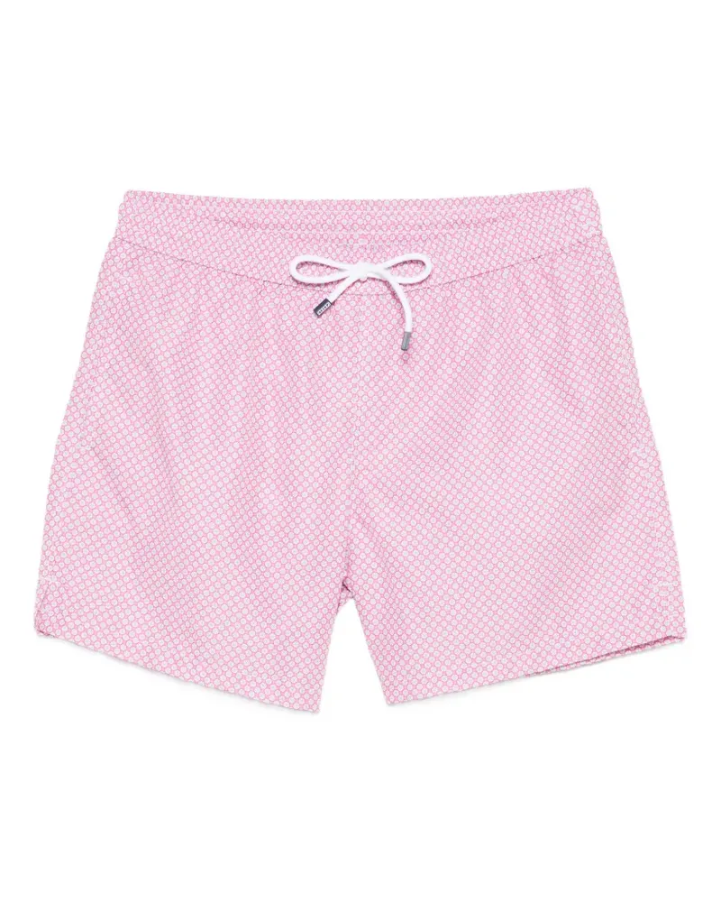 Fedeli print swim shorts - Rosa Rosa
