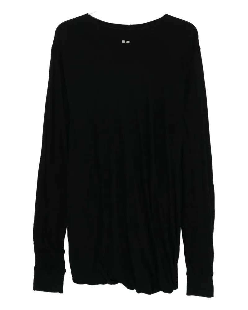 Rick Owens T-Shirt aus Bio-Baumwolle - Schwarz Schwarz