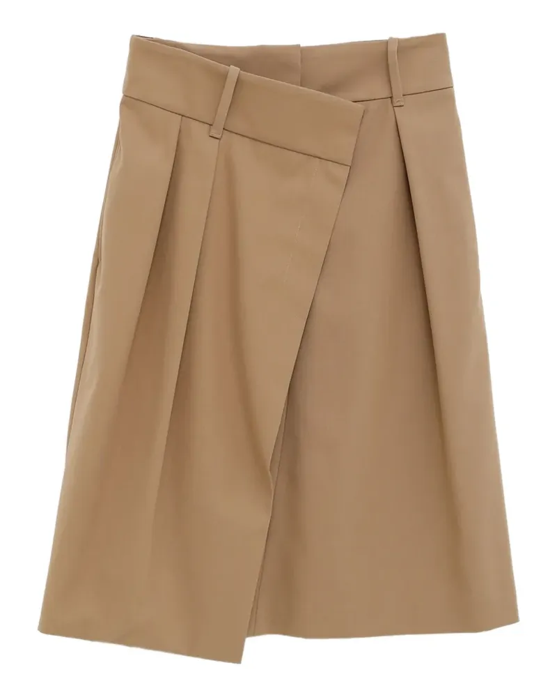 Loewe Wickelrock mit Falten - Nude Nude