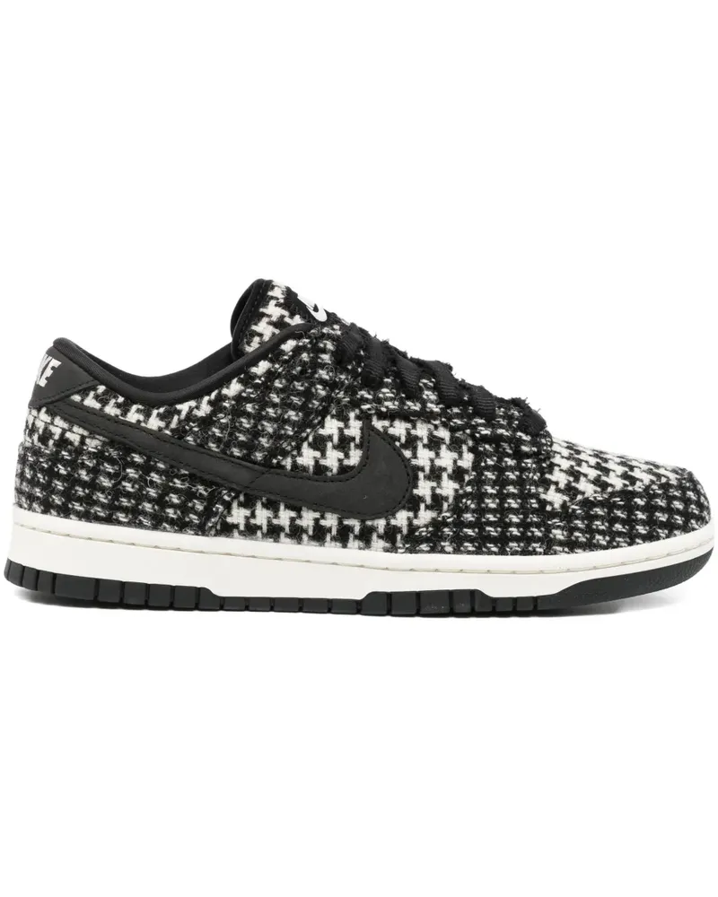 Nike Gemusterte Sneakers - Schwarz Schwarz