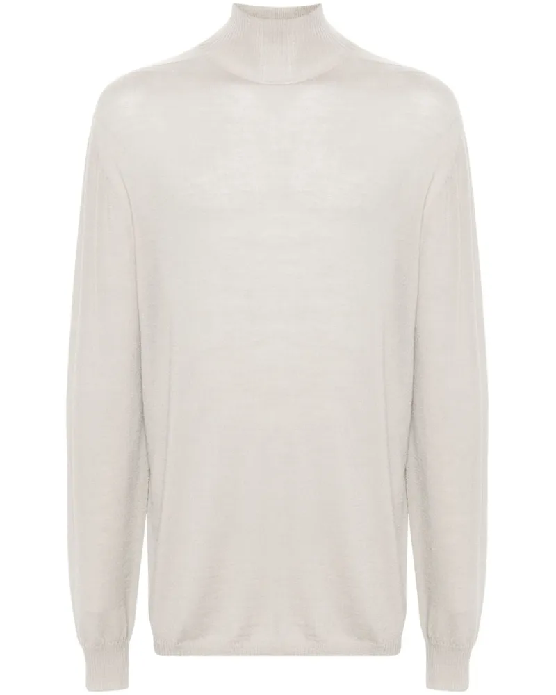 Rick Owens Oversized Turtle Pullover Grau