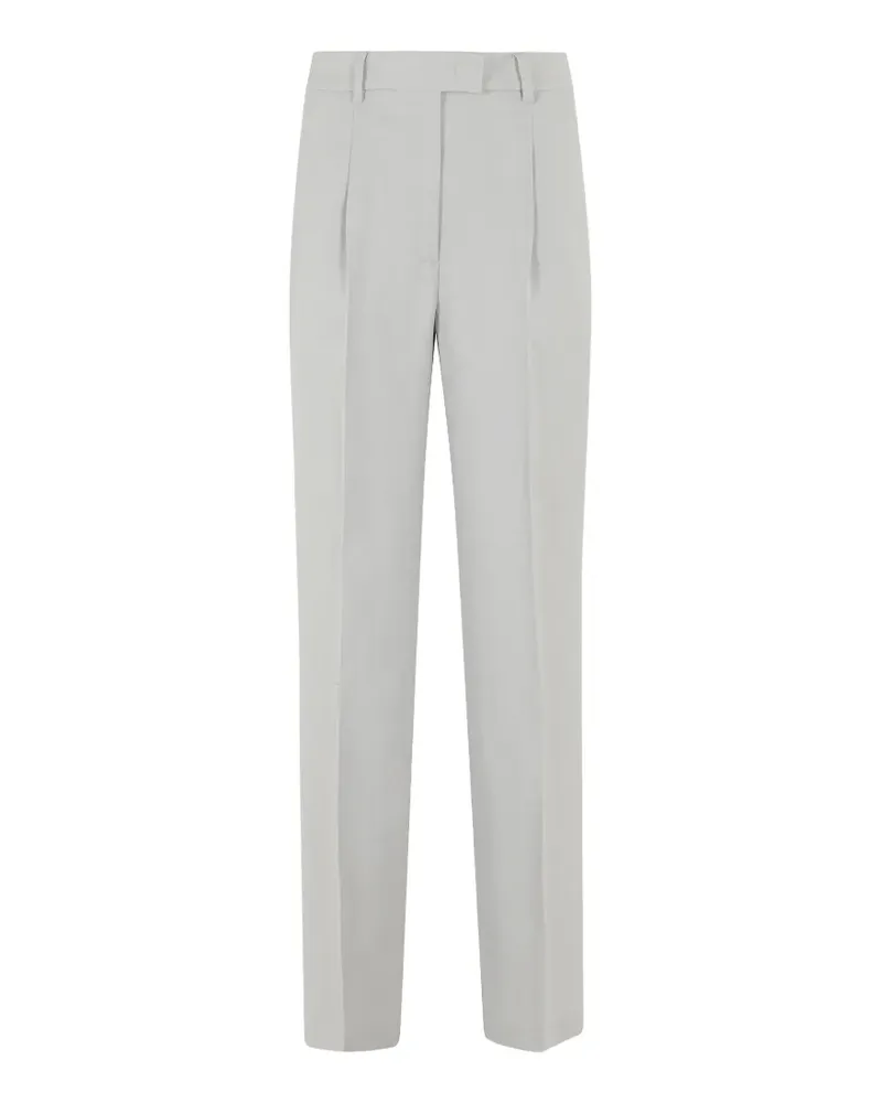 Seventy Plissierte Hose - Grau Grau