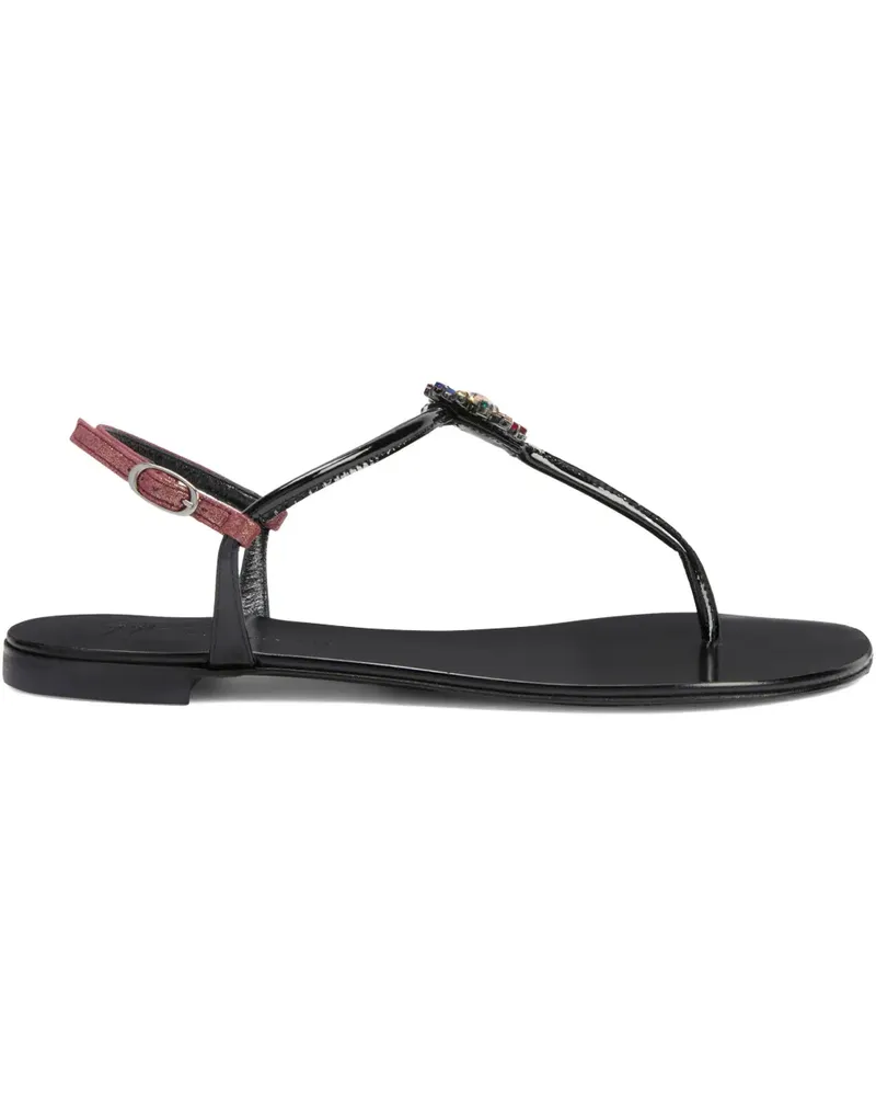 Giuseppe Zanotti Noussa Sandalen - Schwarz Schwarz
