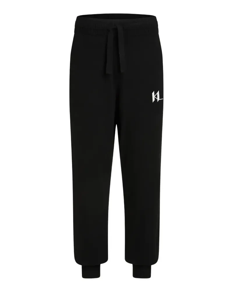 Karl Lagerfeld Jogginghose mit Kordelzug - Schwarz Schwarz