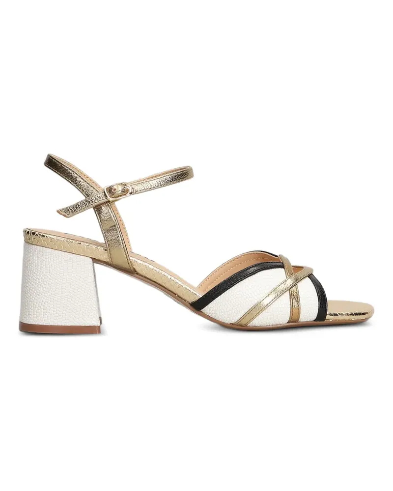 Bibi Lou Silou Sandalen mit Blockabsatz - Weiß Weiß